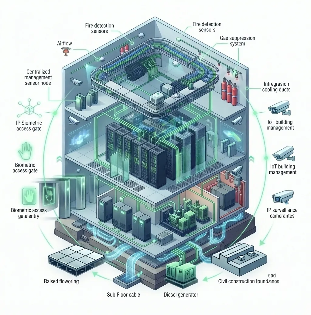 Turnkey Data Centre Infrastructure (Physical Layer)